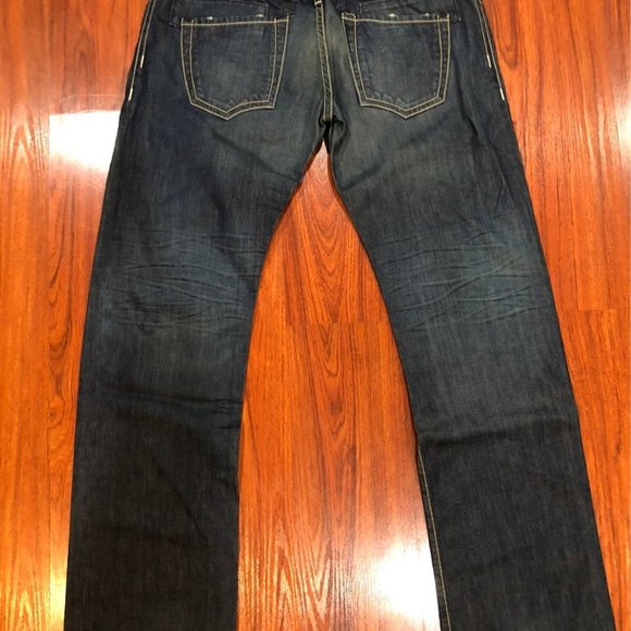 NEW AUTHENTIC ROBIN'S JEANS BLUE CLASSICS SZ 42 - Picture 4 of 5